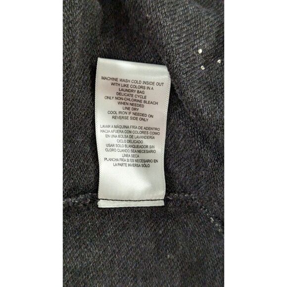 Wit & Wisdom Womens Size Large Gray Crew Neck Long Sleeve Pullover Sweater - Picture 8 of 9